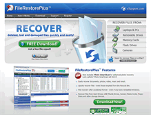 Tablet Screenshot of filerestoreplus.com